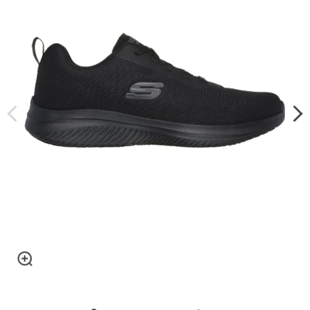 Skechers Men's/Womans Black Athletic Shoes
